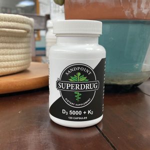 SUPERDRUG D3-5000 + K2 120C SSDD3K2